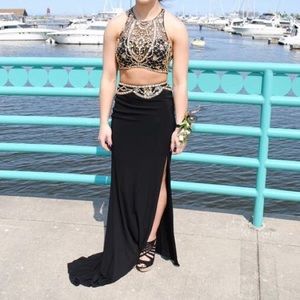 Two-Piece Prom Dress